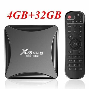 TVBOX X88 Mini 13,Android 13,RK3528,4/32 GB,デュアルWi-Fi 2.4/5g
