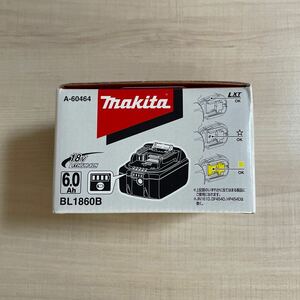 マキタ makita リチウム イオン バッテリー BL1860B 6.0Ah 18v 未使用　未開封　バッテリ　電池　MAKITA