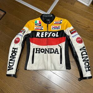  Repsol Honda leather jacket lady's size M