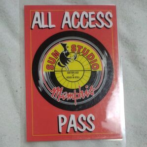 サン・スタジオ オールアクセスパス エルビス ジェリー・リー・ルイス カール・パーキンス ジョニー・キャッシュ