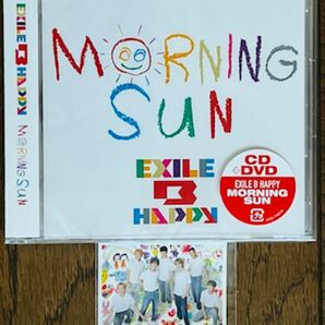 EXILE B HAPPY MORNING SUN CD+DVD トラステ限定 コラボステッカー