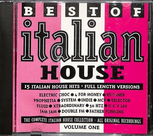 【輸入盤】CD■Various Artists オムニバス■Best of Italian House Volume 1■LOW CD 037