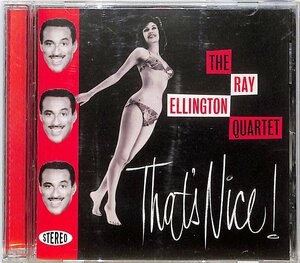 【輸入盤】CD■THE RAY ELLINGTON QUARTET レイ・エリントン■THAT’S NICE■PLSCD482