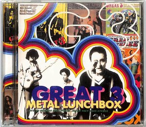 CD■GREAT 3■METAL LUNCHBOX メタル ランチボックス■TOCT-9465