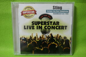 【中古CD-R】 sting / STING / スティング / SUPERSTAR LIVE IN CONCERT / SOUNDBOARD LIVE 1988