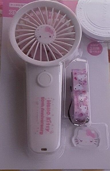 ハンディファン 携帯扇風機 ハローキティ サンリオ