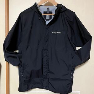 mont-bell Mont Bell Thunder Pas жакет непромокаемая одежда дождь жакет Men's S размер черный [01]