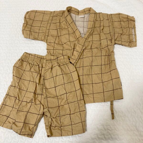 tete a tete テータテート甚平95㎝【美品】 甚平 キッズ 男の子