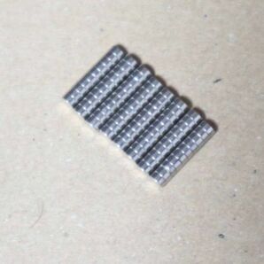 ネオジム磁石 直径約2㎜ 高さ約1mm 80個セット 円形