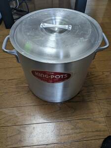 コイヌ印　KING POTS　寸胴鍋27cm　容量15 株式会社中尾アルミ製作所