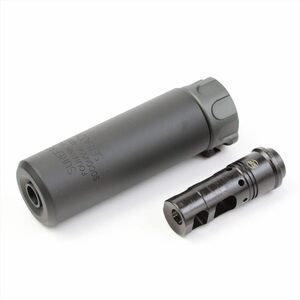 [ new goods unused ]ANGRY GUN SOCOM556 Mini Mock silencer mazru brake black / search : flash is Ida - suppressor Dead Air