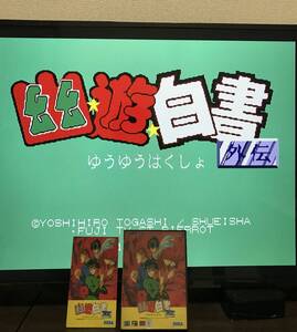 ★起動チェックOK★幽遊白書 外伝 箱説明書あり