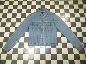 ★チープマンデー★良品　S　TESS Jeans Jacket Light Trash　ユーズド加工ジージャン