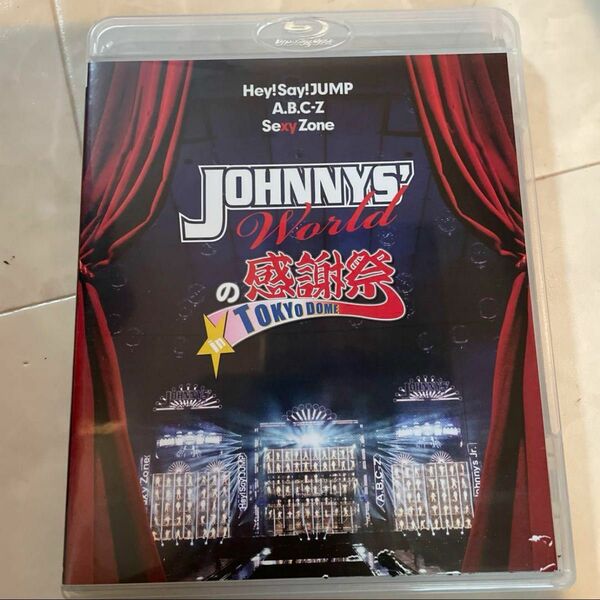 JOHNNYS' Worldの感謝祭 in TOKYO DOME Blu-ray DVD ジャニーズ