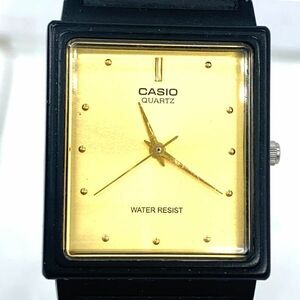 CASIO カシオ STANDARD スタンダード MQ-38-9A 腕時計 クオーツ アナログ スクエア ゴールド チープカシオ チプカシ 電池交換済 動作確認済