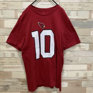 NIKE ナイキ NFL アメフト　カーディナルス ホプキンス 半袖　Tシャツ L XL　背番号１０　ホプキンス