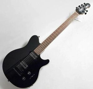 1円〜出品★2024年5月購入の新品同様品★Sterling by MUSIC MAN SUB AXIS AX3S★ブラック★左右非対称ネック★付属品完備！