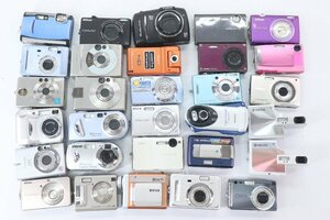 【30点】コンパクトカメラ デジタルカメラ デジカメ まとめ売り SONY/OLYMPUS/FUJIFILM/NIKON/CANON 等 20627-K