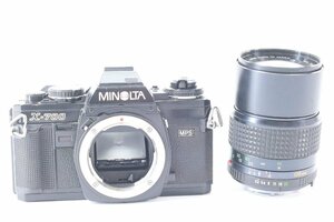 MINOLTA ミノルタ X-700 MPS MD TELE ROKKOR 135mm F3.5 一眼レフ カメラ フィルム 単焦点 レンズ 43780-K