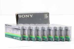 【9点】SONY ソニー HF-S46 カセットテープ レトロ 未開封・未使用品 ノーマル まとめ売り 6054-K