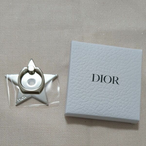 Dior スマホリング 星 クリスチャンディオール