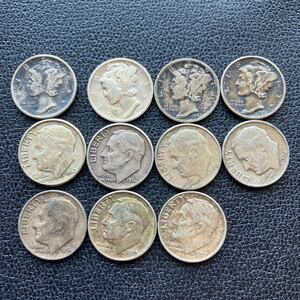 アメリカ古銭 古銭 硬貨 コレクション 外国コイン アンティーク アメリカ 銀貨