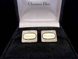 # прекрасный товар #N0681[Dior] Dior [ Gold * серебряный ]# запонки!