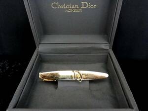 *N5226*# superior article #[Dior] Dior [ silver * Gold ]# necktie pin 