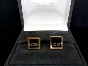 *N5252*# хорошая вещь #[Dior] Dior [ Gold ]# запонки!