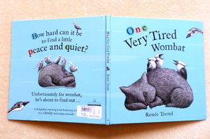 ◎.　One Very Tired Wombat: by Renee Treml (レニー・トレムル 英語絵本)