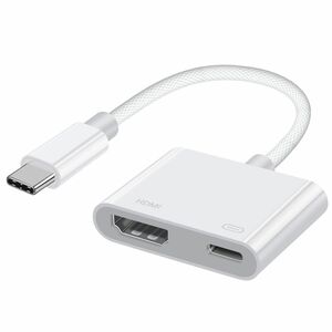 USB Type-C HDMI 変換アダプター タイプC PD急速充電ポート 2in1