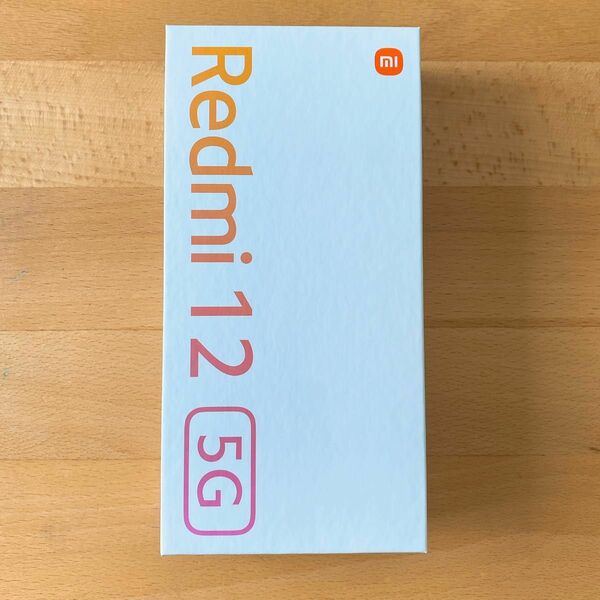 【新品未使用】Redmi 12 ポーラーシルバー スマホ　レドミ　5G 128GB 