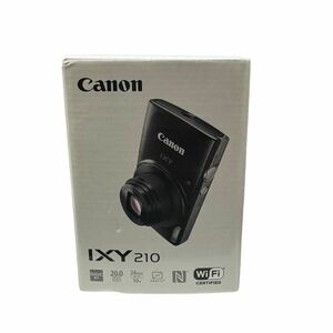 希少 未使用 Canon コンパクトデジタルカメラ IXY210(SL) シルバー 2000万画素 キャノン デジカメ管10901