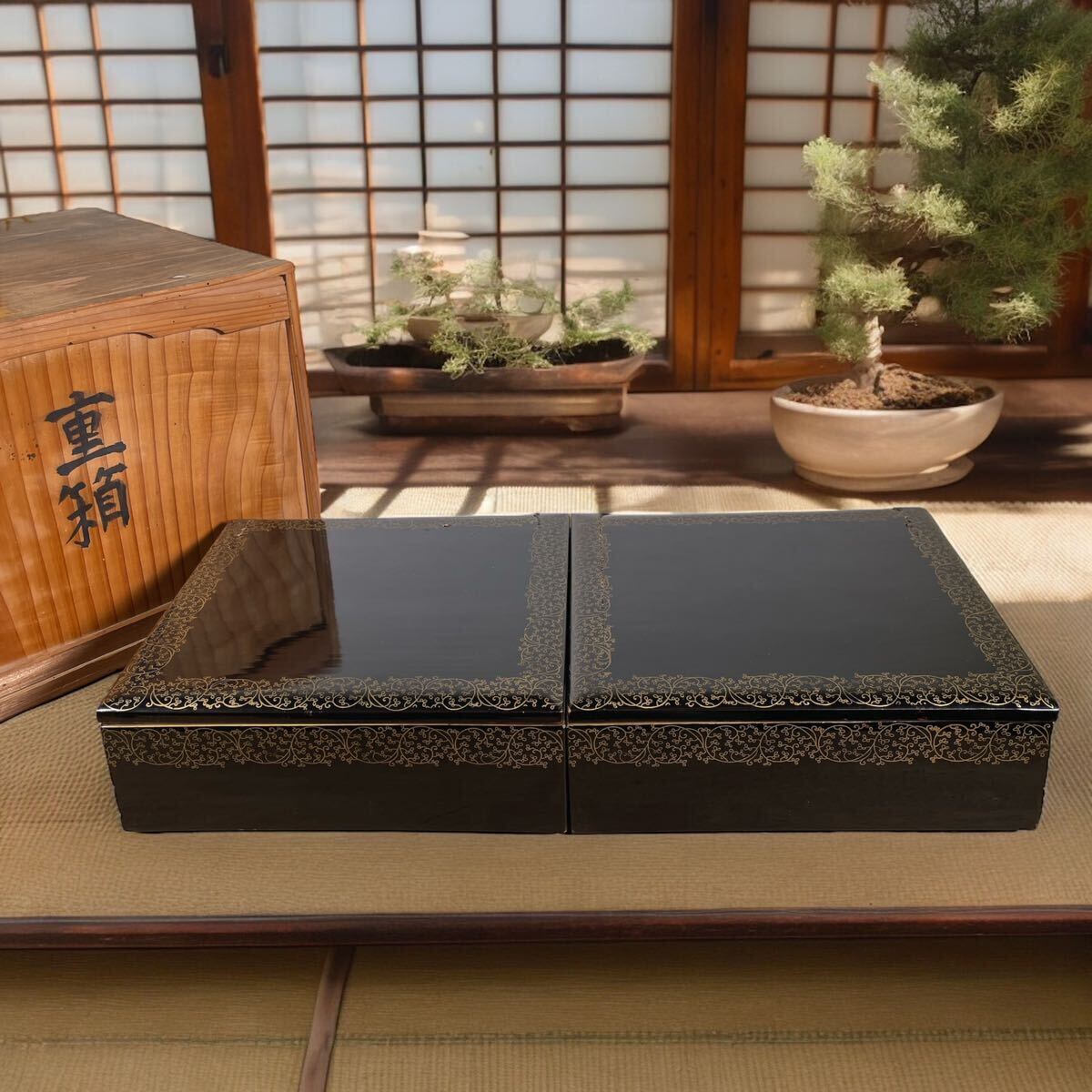 Yahoo!オークション -「重箱 漆器 輪島塗」の落札相場・落札価格