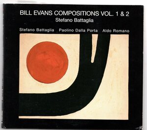 ♪２枚組ピアノトリオ!! Stefano Battaglia Trio-Bill Evans Compositions Vol.1 & 2♪