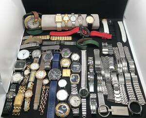 (SH)※時計 部品取り 分解 部品 クオーツ ジャンク おまとめ 大量 腕時計 SEIKO ENICAR CITIZEN ORIENT アドミラルズカップ D&G 自動巻き
