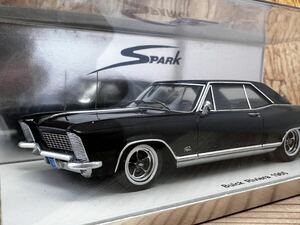 Spark 1/43 Buick Riviera 1965 ビュイック リビエラ 黒 ブラック