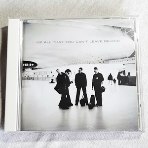 U2「ALL THAT YOU CAN'T LEAVE BEHIND」＊グラミー賞7部門を制したU2の10thアルバムにしてモンスターヒット作。2000年リリース
