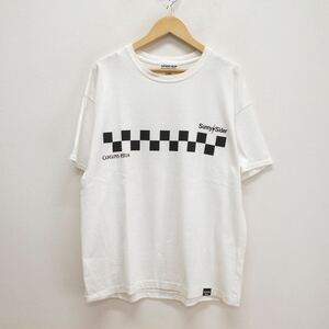 CAPTAINS HELM × SUNNY C SIDER キャプテンズヘルム サニーシーサイダー CHECKER LOGO S/S TEE ロゴ 半袖 Tシャツ コラボ XL 10117033