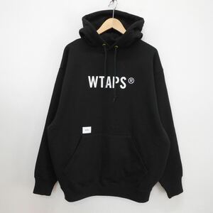 WTAPS ダブルタップス 241ATDT-CSM02 24SS SIGN / HOODY / COTTON. TSSC プルオーバー パーカー スウェット ロゴ 03 10117067