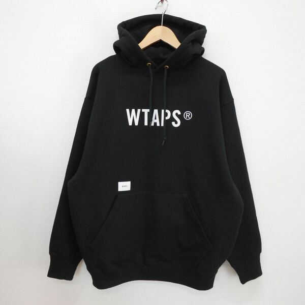 WTAPS ダブルタップス 241ATDT-CSM02 24SS SIGN / HOODY / COTTON. TSSC プルオーバー パーカー スウェット ロゴ 03 10117067