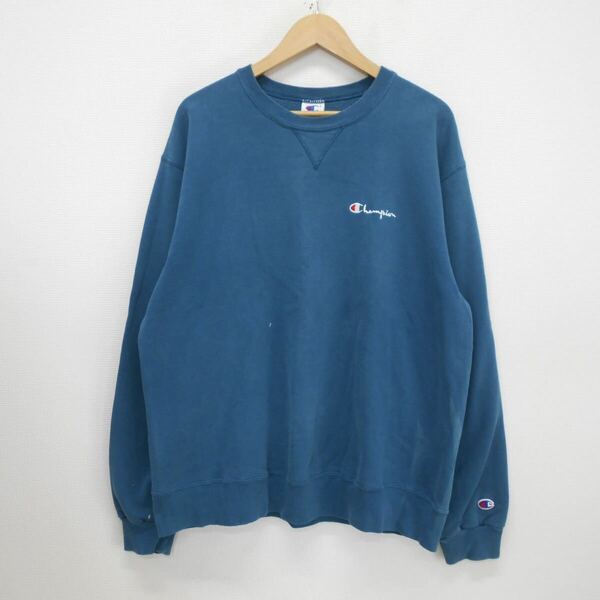 Champion チャンピオン 90s 青刺繍タグ後期 スウェットシャツ トレーナー USA製 XXL 10116861