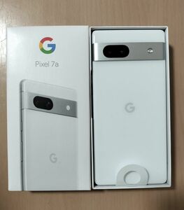 Google Pixel 7a Snow 白 新品未使用 SIMフリー ホワイト Android 一括支払い済 UQモバイル