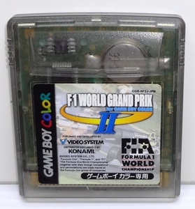 ゲームボーイカラー専用 F1 WORLD GRAND PRIX Ⅱ F1ワールドグランプリ2