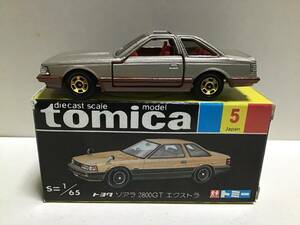  Tomica black box 5 Toyota Soarer 2800GT extra made in Japan 