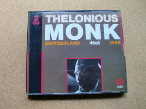 ＊【２CD】THELONIOUS MONK QUARTET／Live in Switzerland 1966（JH06）（輸入盤）