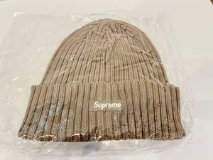 新品 Supreme Overdyed Beanie Taupe 23SS シュプリーム オーバーダイド ビーニー ニット帽 ベージュ