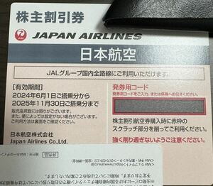 JAL 日本航空 株主優待　2025年11月30日まで