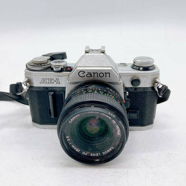 CANON AE-1 フィルムカメラ　28mm 1:2.8 中古　動作確認済　送料無料