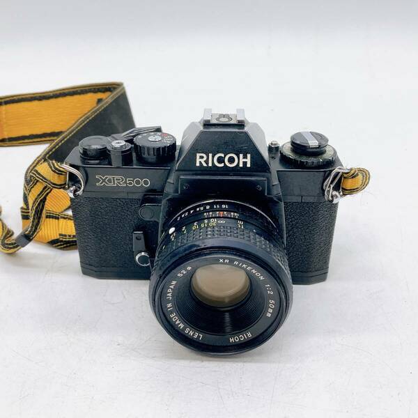 RICOH XR500　フィルムカメラ XR RIKENON 1:2 50mm 中古　動作確認済　送料無料